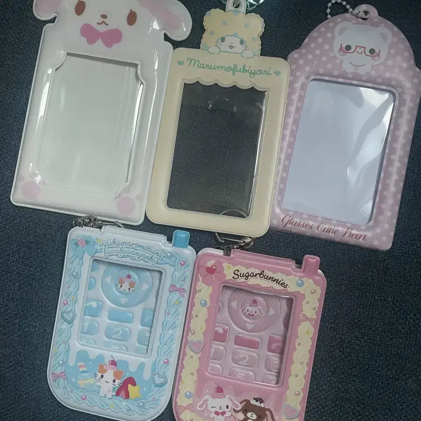 [BUNJANG] Sanrio Sugar Bunnies Marshmallow Y2K Whipping Deco Case / 산리오 포카홀더 슈가바니즈 슈가버니즈 마슈마로 Y2K 휘핑 데코 케이스