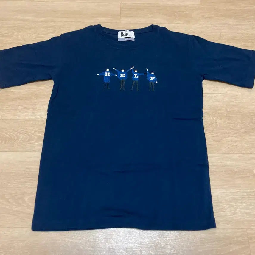 [BUNJANG] SHIPS x The Beatles Collaboration T-Shirt (Navy, L) / ships 비틀즈 콜라보 티셔츠 L