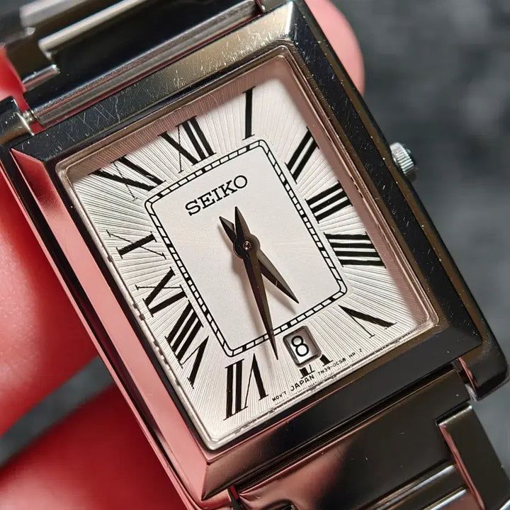 [BUNJANG] Seiko Tank Cartier 7N39-0BV0 Vintage Quartz / 세이코 탱크 세르띠에 7N39-0BV0 빈티지 단종 쿼츠