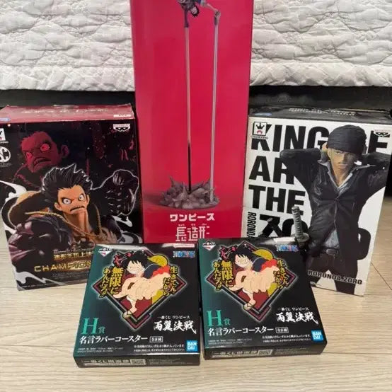 [BUNJANG] One Piece Figures &amp; Merchandise Bundle (Some Opened) / 원피스 피규어 및 굿즈 일괄[일부개봉]