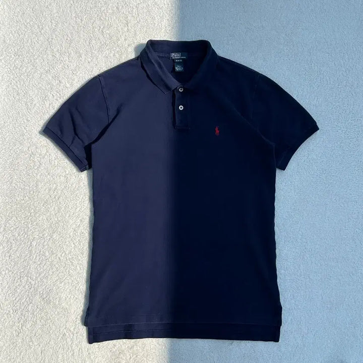 [BUNJANG] Polo Ralph Lauren Navy Short Sleeve Polo Shirt XL / 폴로 랄프로렌 네이비 반팔 카라티