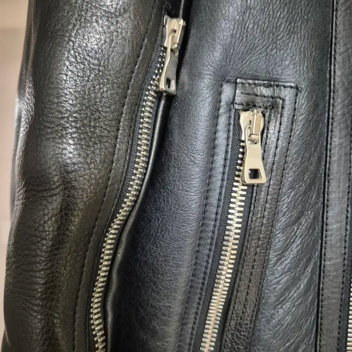 [BUNJANG] Balmain Leather Mustang Jacket / 발망 레더 무스탕