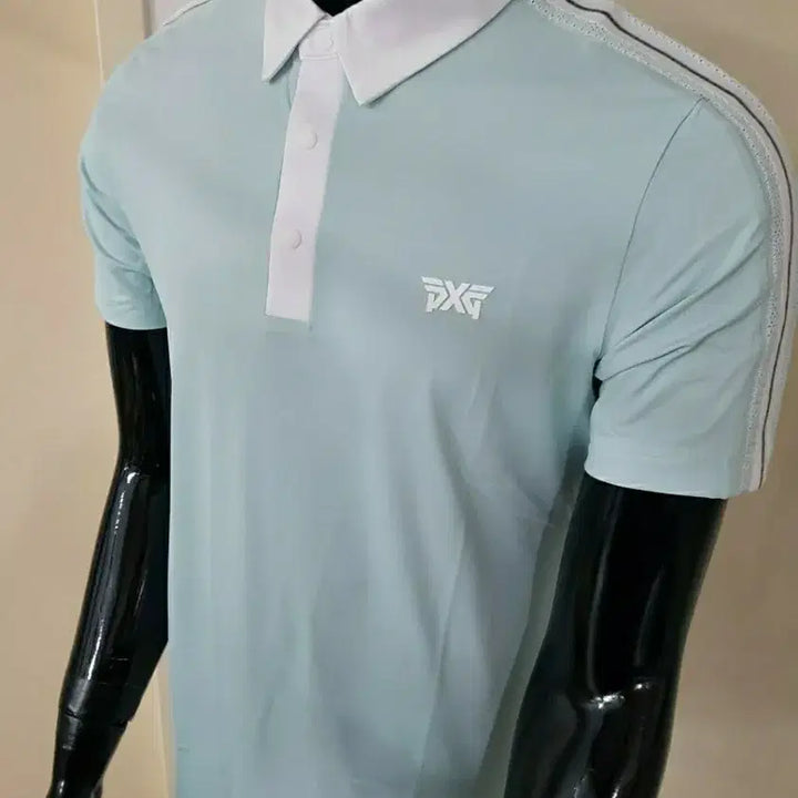 [BUNJANG] Luxury Cooling Knit Collar T-Shirt / 골프 냉감 럭셔리 카라티 새상품