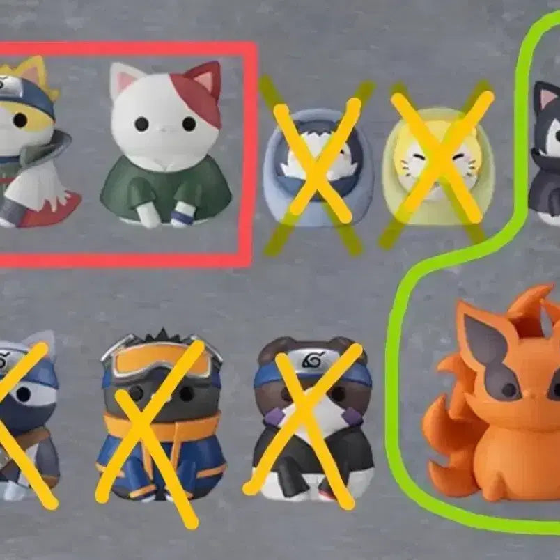 [BUNJANG] Megacast Project Naruto Shippuden Nyaruto Old Leaf Village Collaboration / 메가캣 프로젝트 나루토 질풍전 냐루토 옛날옛적 나뭇잎 마을이라구 공구