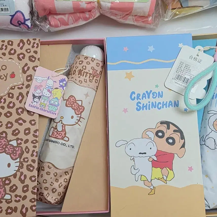 [BUNJANG] Hello Kitty &amp; Crayon Shin-chan Umbrella / 정품) 헬로키티 / 짱구 우산 새제품
