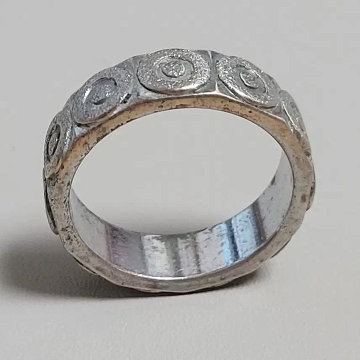 [BUNJANG] Vintage Concentric Circle Pattern Munich Bronze Alloy Ring / 빈티지 동심원문  무닉 동제 합금 반지