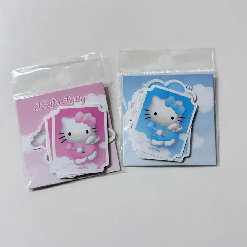[BUNJANG] Kitty Stationery Sticker Set / 키티문방구 조각스티커 세트판매