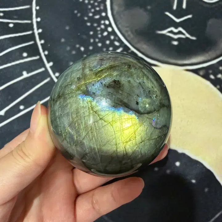 [BUNJANG] Labradorite Sphere Natural Stone Gemstone / 래브라도라이트 스피어 천연석 보석