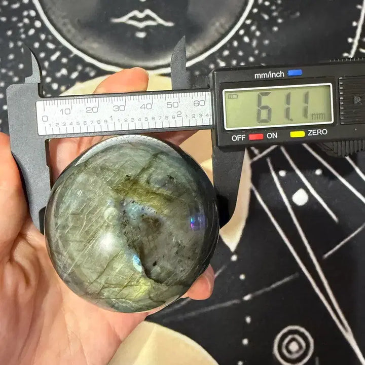 [BUNJANG] Labradorite Sphere Natural Stone Gemstone / 래브라도라이트 스피어 천연석 보석
