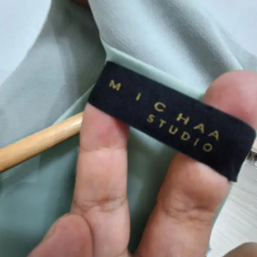 [BUNJANG] MICHAA Studio Mint One-Piece Dress / 미샤 스튜디오 민트색 원피스