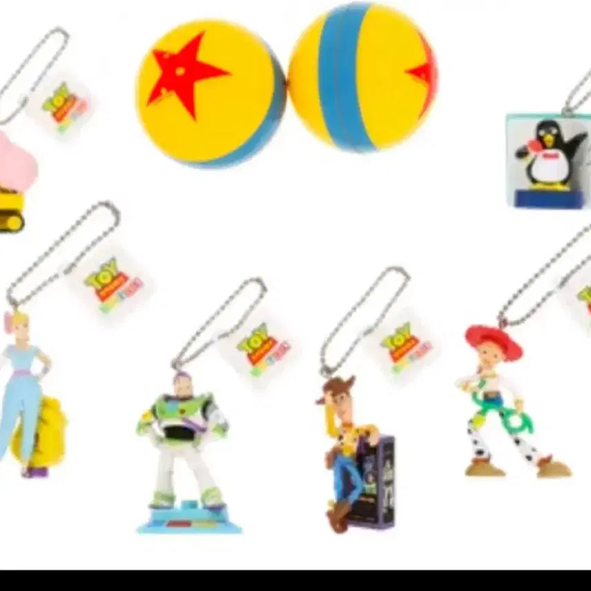 [BUNJANG] Toy Story Character Keychain Set / 토이스토리 키링 세트