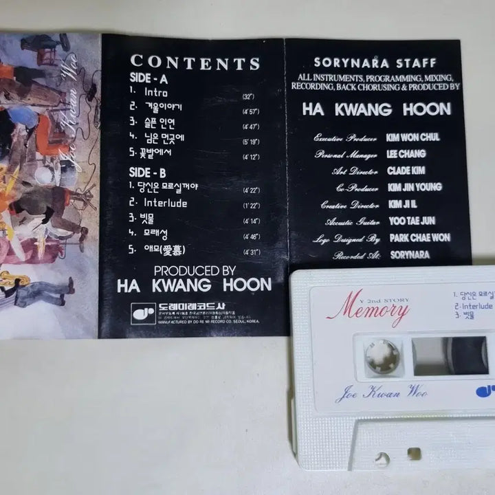 [BUNJANG] Jo Kwan Woo 2nd Album "Winter Story" (Unsealed Cassette Tape) / 조관우 2집 (개봉 카세트테이프) 겨울이야기, 님은 먼곳에, 꽃밭에서