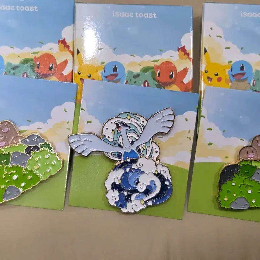 [BUNJANG] Isak Toast Pokemon Badge / 이삭토스트 포켓몬 뱃지 팔아요