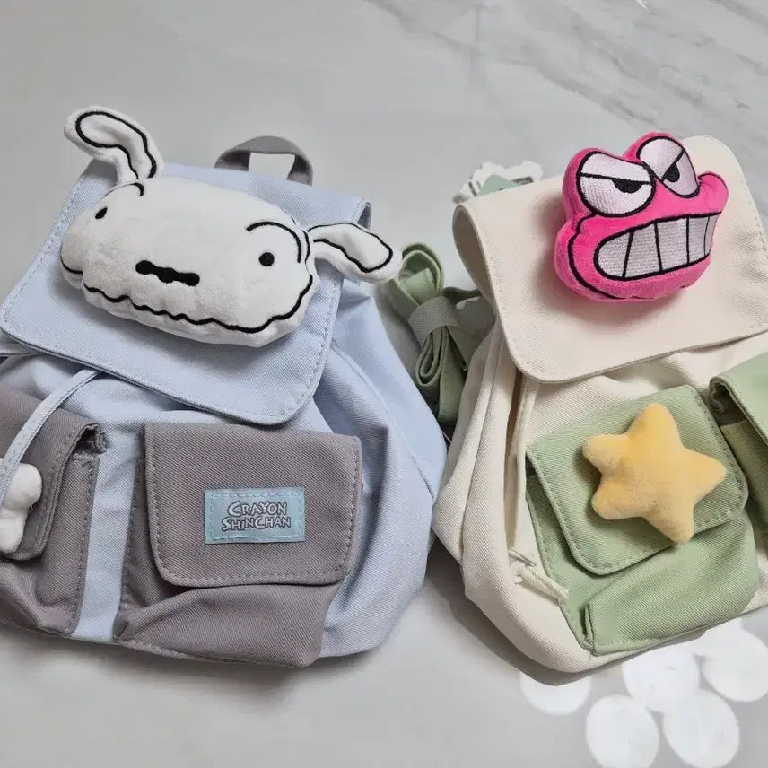 [BUNJANG] Crayon Shin-chan Shiroi (Snowy Dog) Waniyama Mini Backpack / 정품) 짱구 흰둥이 / 와니야마 미니백팩 새제품