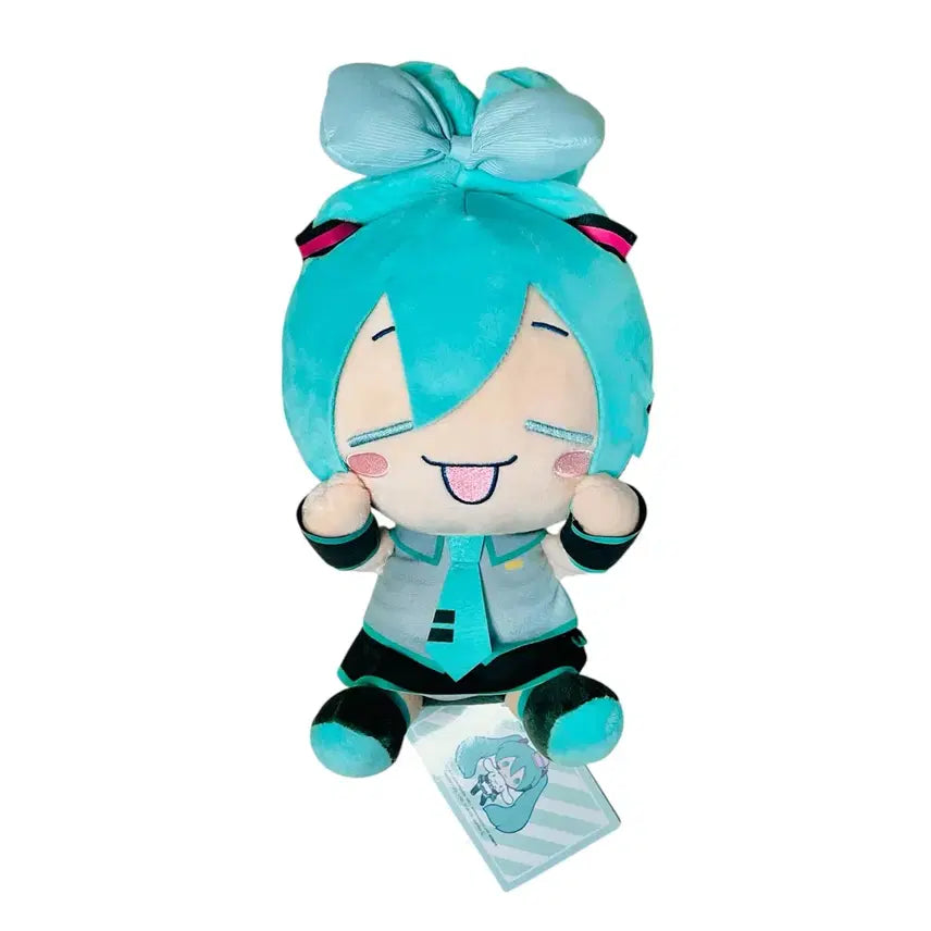 [BUNJANG] Hatsune Miku Cinnamoroll Collaboration Plush Doll (30cm) / [새상품] 30cm 하츠네 미쿠 시나모롤 콜라보 인형