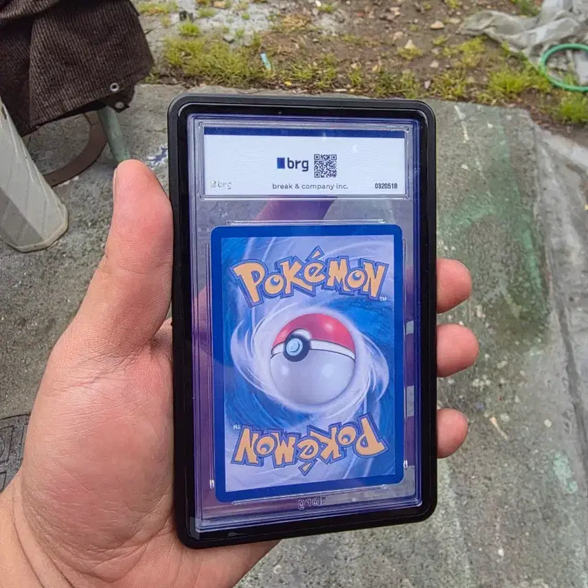 [BUNJANG] Pokemon Mega Charizard X EX Grade BRG 9 / 포켓몬 메가리자몽X EX 등급 BRG9등급