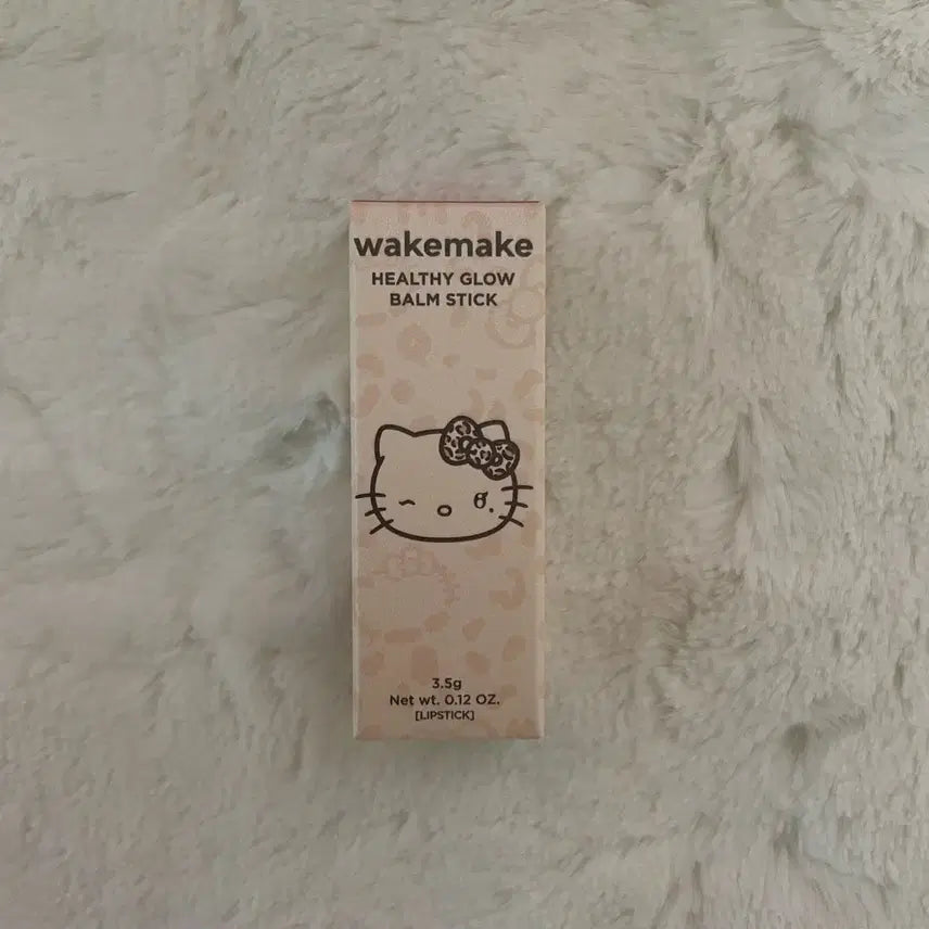 [BUNJANG] WakeMake GalyKitty No. 28 Vernish Healthy Glow Balm Stick / 웨이크메이크 갸루키티 28호 버니쉬 헬시 글로우 밤스틱 헬로키티 립스틱