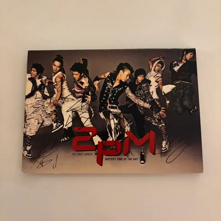 [BUNJANG] 2PM Jay Park Autographed Hottest Time of the Day Debut Single CD / [박재범친필사인] 2PM Hottest Time of the day CD