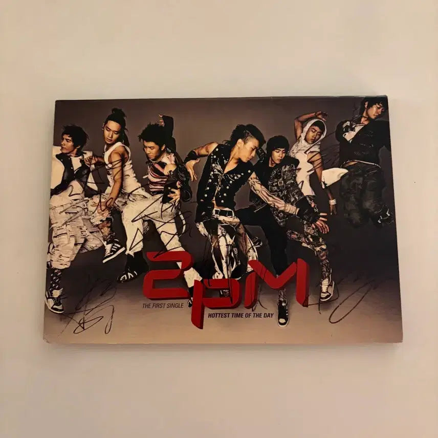 [BUNJANG] 2PM Jay Park Autographed Hottest Time of the Day Debut Single CD / [박재범친필사인] 2PM Hottest Time of the day CD