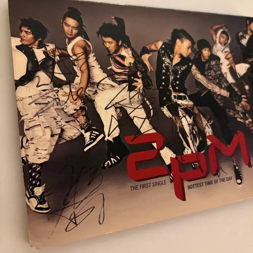 [BUNJANG] 2PM Jay Park Autographed Hottest Time of the Day Debut Single CD / [박재범친필사인] 2PM Hottest Time of the day CD
