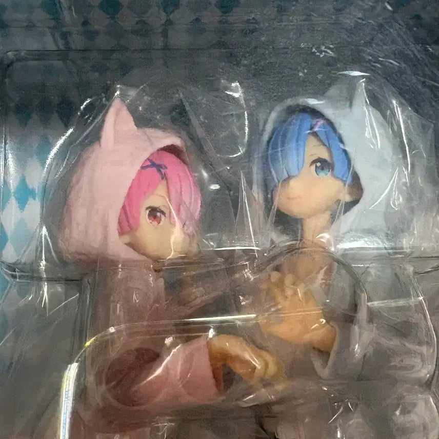 [BUNJANG] Re:Zero Rem &amp; Ram Neko Mode Ichiban Kuji A Prize Figure / 미개봉 리제로 언제라도 당신과 함께야 냥코모드 렘람 피규어 제일복권 A상