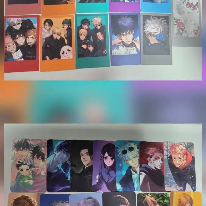 [BUNJANG] Jujutsu Kaisen Unofficial Photocards &amp; Polaroids Bundle Set / 주술회전 비공굿 포카 폴라 일괄양도