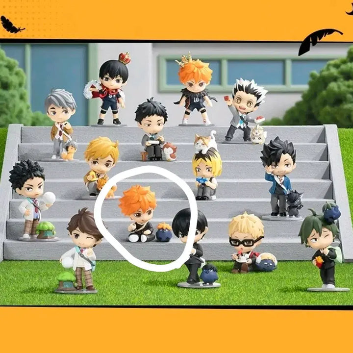 [BUNJANG] Haikyu!! Hinata Shoyo Off-Court Figure (Sealed) / [미개봉] 하이큐 랜덤 피규어 > 히나타 쇼요 오프코트 피규어