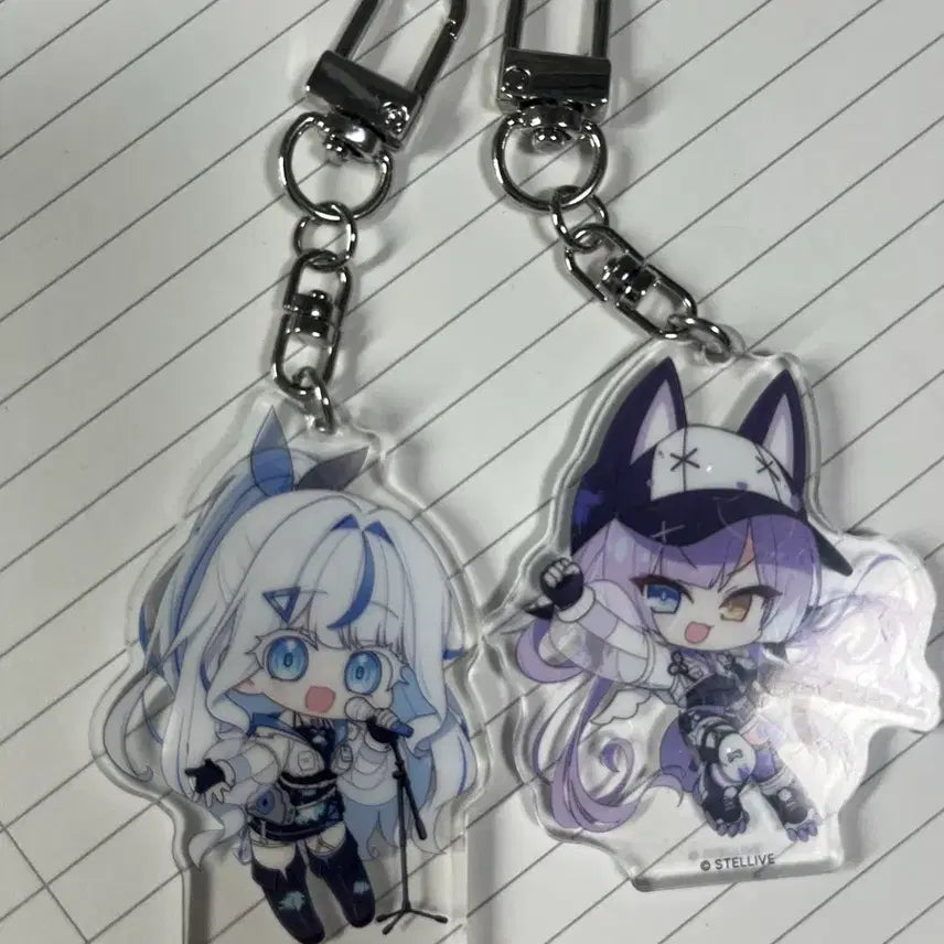 [BUNJANG] Stellive Shibuki Keyring / 스텔라이브 시부키 키링