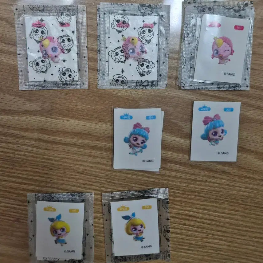 [BUNJANG] Tinipping Sticker Trading 205 Charming Ping &amp; 220 Possil Ping / 티니핑 띠부씰 교환 205차밍핑 220뽀실핑