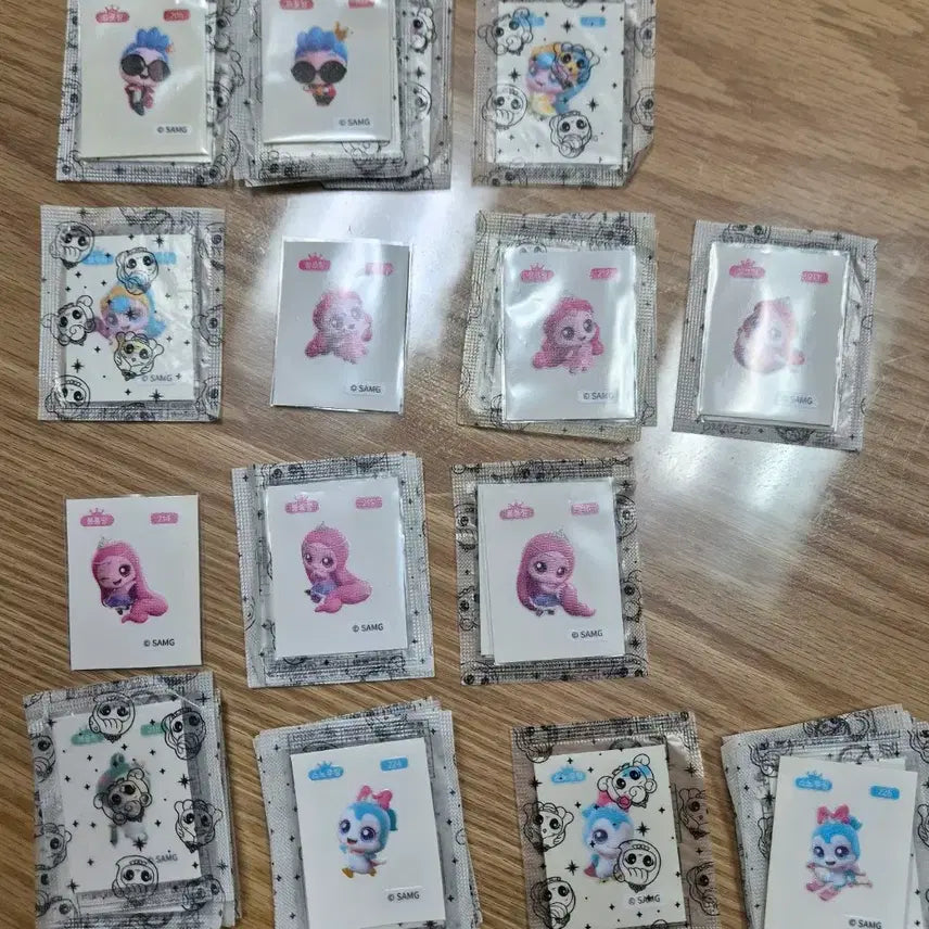 [BUNJANG] Tinipping Sticker Trading 205 Charming Ping &amp; 220 Possil Ping / 티니핑 띠부씰 교환 205차밍핑 220뽀실핑