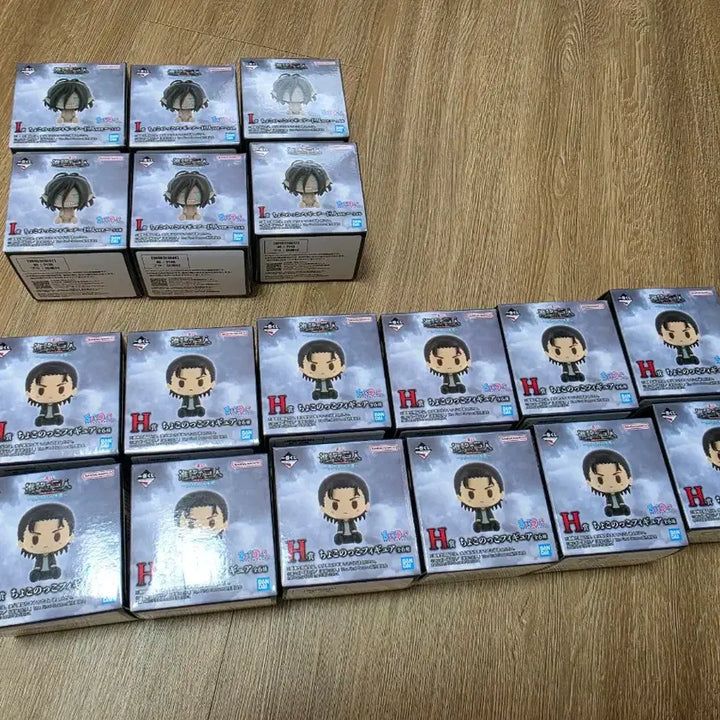 [BUNJANG] Attack on Titan Figure Collection (Various Prize Tiers) / 진격의거인 각자의결의 하위상 G,F,H,I,E상