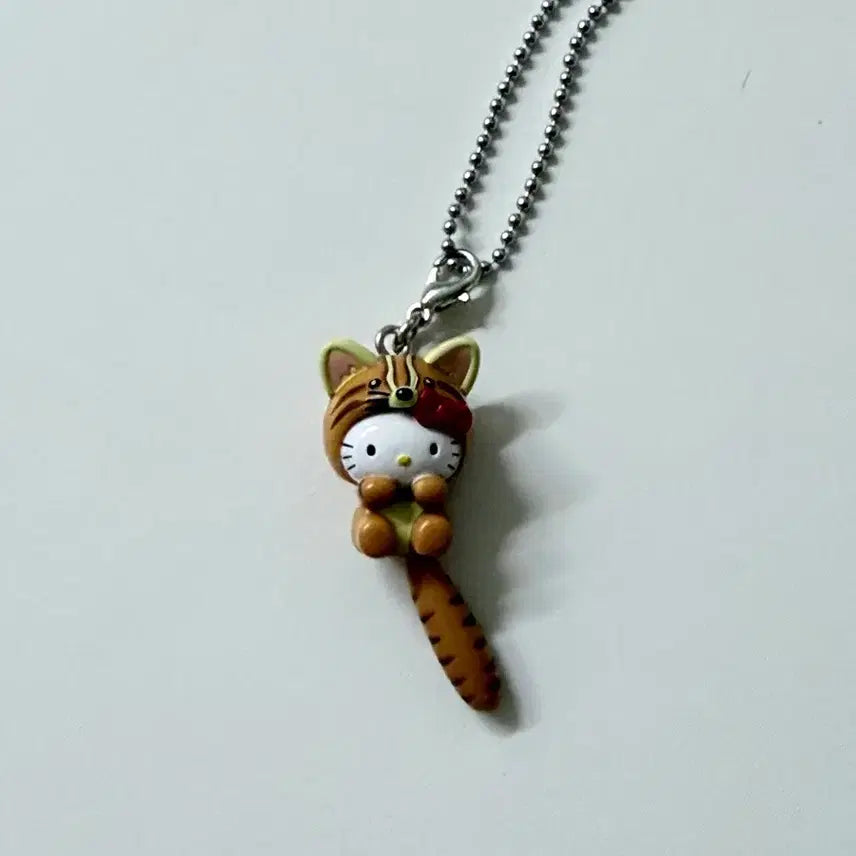 [BUNJANG] Fox Kitty Classic Kitty Strap Keychain / 여우키티 고전키티 키티스트랩 키티키링