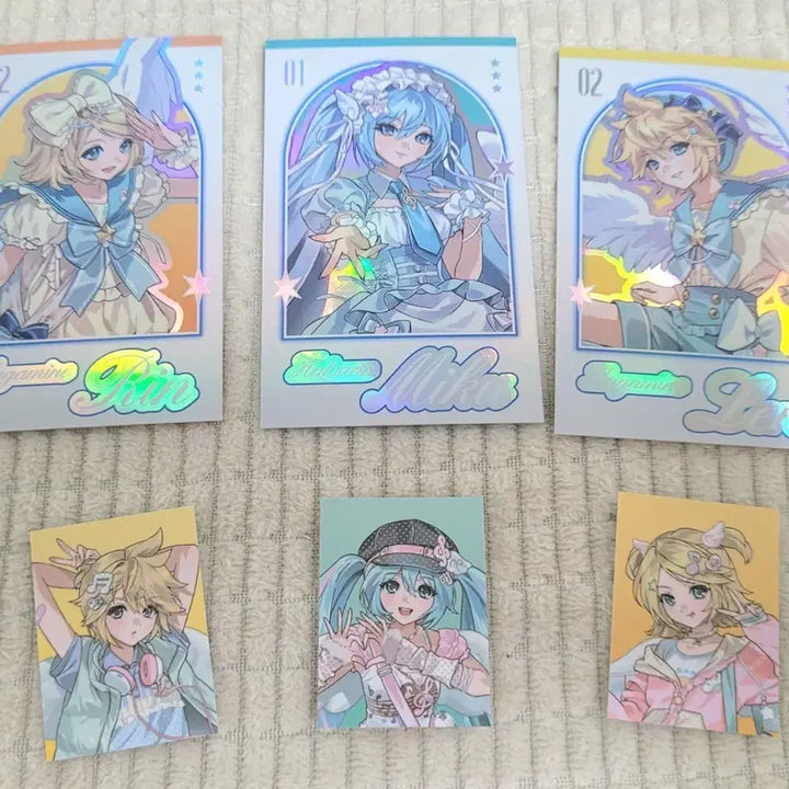 [BUNJANG] Kagamine Rin Len Withmu Lucky Draw Photocard (Sealed) / [미개봉] 위드뮤 미쿠 린 렌 포토카드