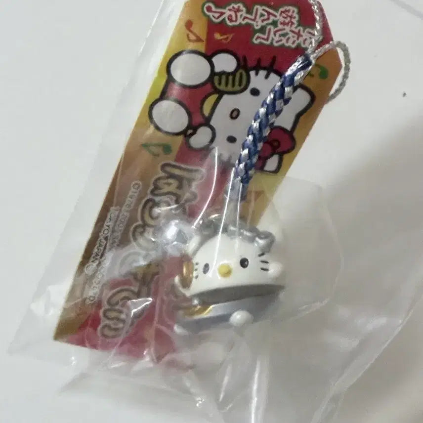 [BUNJANG] Silver Kitty Classic Kitty Strap Charm / 은색키티 고전키티 키티스트랩 키티키링