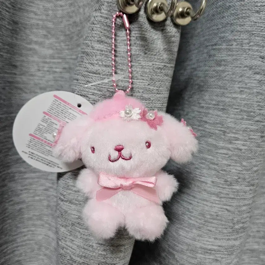 [BUNJANG] Sanrio Pompompurin Pink Tone Charm / 산리오 폼폼푸린 핑크톤 키링