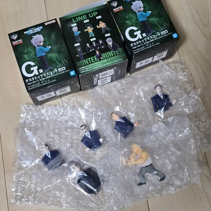 [BUNJANG] Hunter x Hunter Zoldyck Butler Figure Bundle / 헌터헌터 조르딕 G상 집사 피규어 일괄