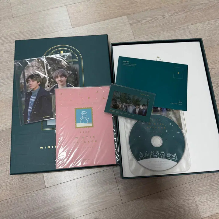 [BUNJANG] BTS 2020 Winter Package DVD Lucky Draw POB Photocard Jin / 방탄 2020 윈터패키지 디비디 미공포럭드특전포카콘서트아미존응원봉