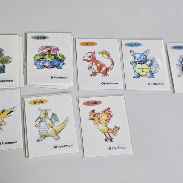 [BUNJANG] Pokemon 30th Anniversary Sticker Collection - Duplicate Sale / 포켓몬 30주년 띠부씰 중복 정리합니다