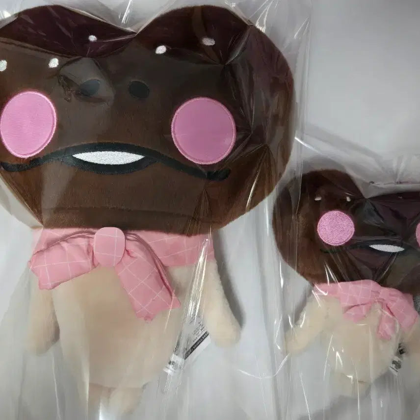 [BUNJANG] Namenameko Confession Chocolate Medium Keyring Plush / [새상품]나메코 고백초코 중형 키링 인형