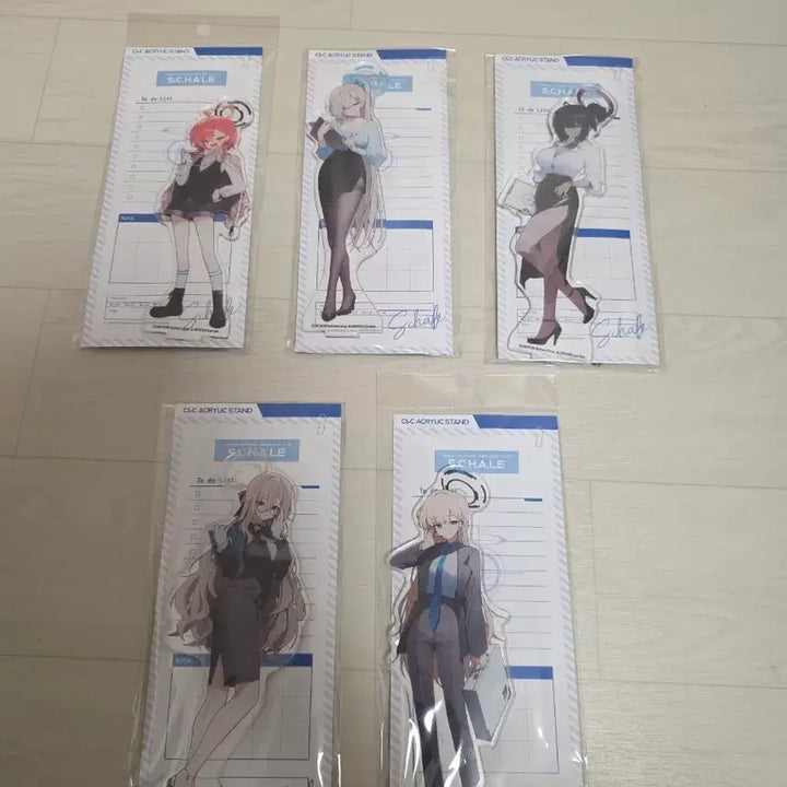 [BUNJANG] Blue Archive Official &amp; Collaboration Acrylic Stand Set / 블루아카이브 공식 및 콜라보 아크릴 스탠드 판매합니다.