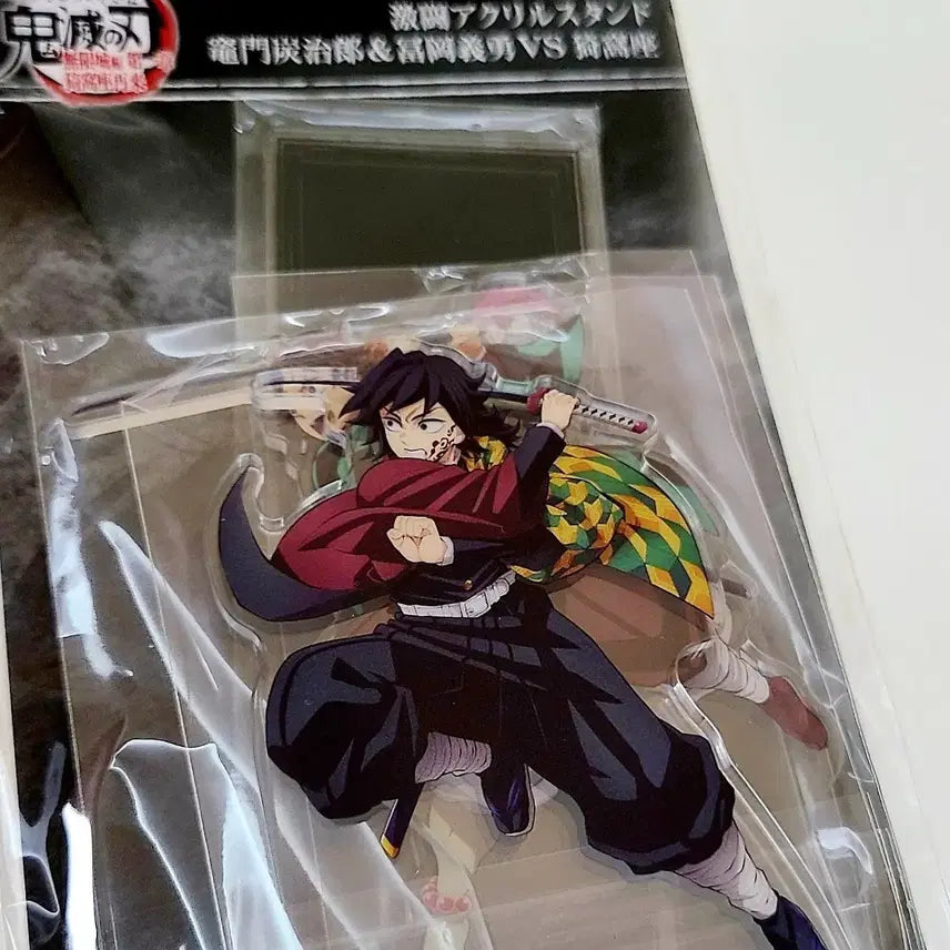 [BUNJANG] Demon Slayer Kimetsu no Yaiba Giyu Akaza Tanjiro Infinite Castle Arc Acrylic Stand (Sealed) / 귀멸의칼날 기유 무한성편 아크릴 스탠드 아카자 탄지로 격투 미개봉 새상품
