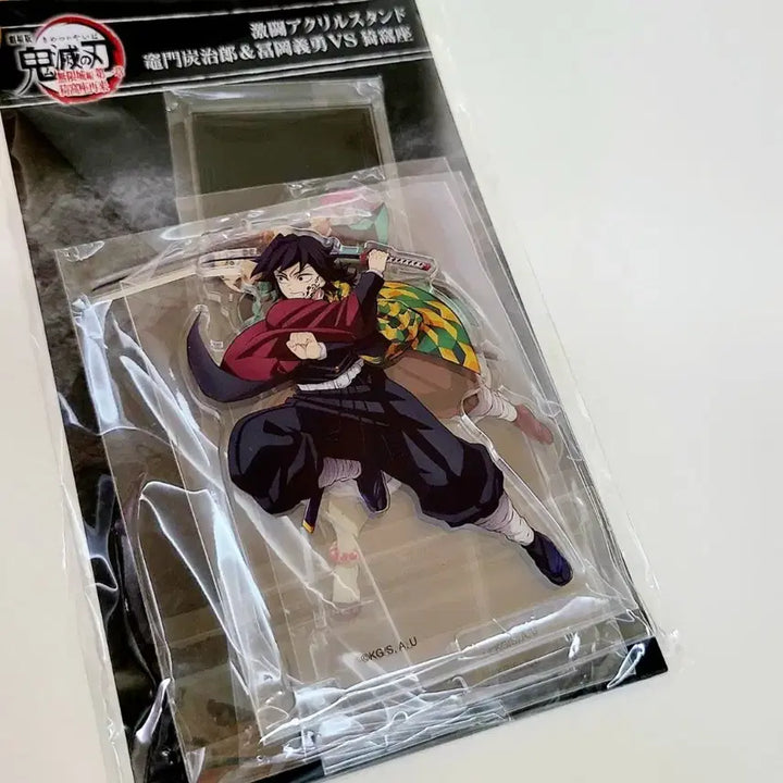 [BUNJANG] Demon Slayer Kimetsu no Yaiba Giyu Akaza Tanjiro Infinite Castle Arc Acrylic Stand (Sealed) / 귀멸의칼날 기유 무한성편 아크릴 스탠드 아카자 탄지로 격투 미개봉 새상품