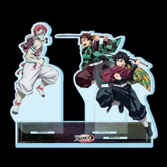 [BUNJANG] Demon Slayer Kimetsu no Yaiba Giyu Akaza Tanjiro Infinite Castle Arc Acrylic Stand (Sealed) / 귀멸의칼날 기유 무한성편 아크릴 스탠드 아카자 탄지로 격투 미개봉 새상품