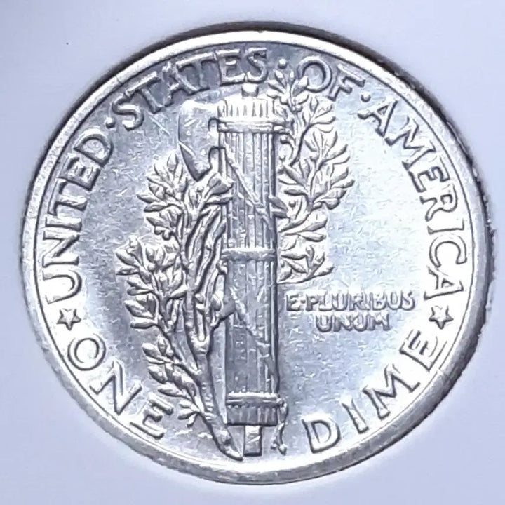 [BUNJANG] 1941 Mercury Dime Silver Coin / [은화] 미국 준미사용 1941년 머큐리다임.외국주화 주화 화폐 동전