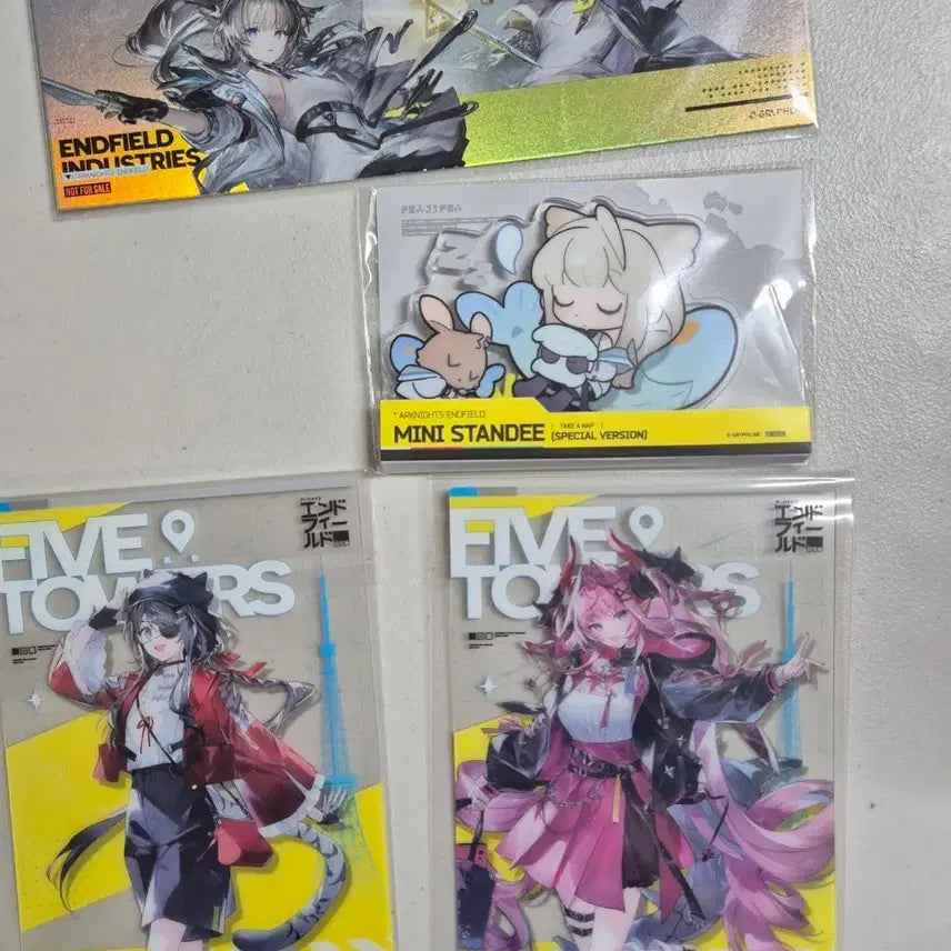 [SOLD OUT] 명일방주 엔드필드 일본 파이브타워즈 일괄