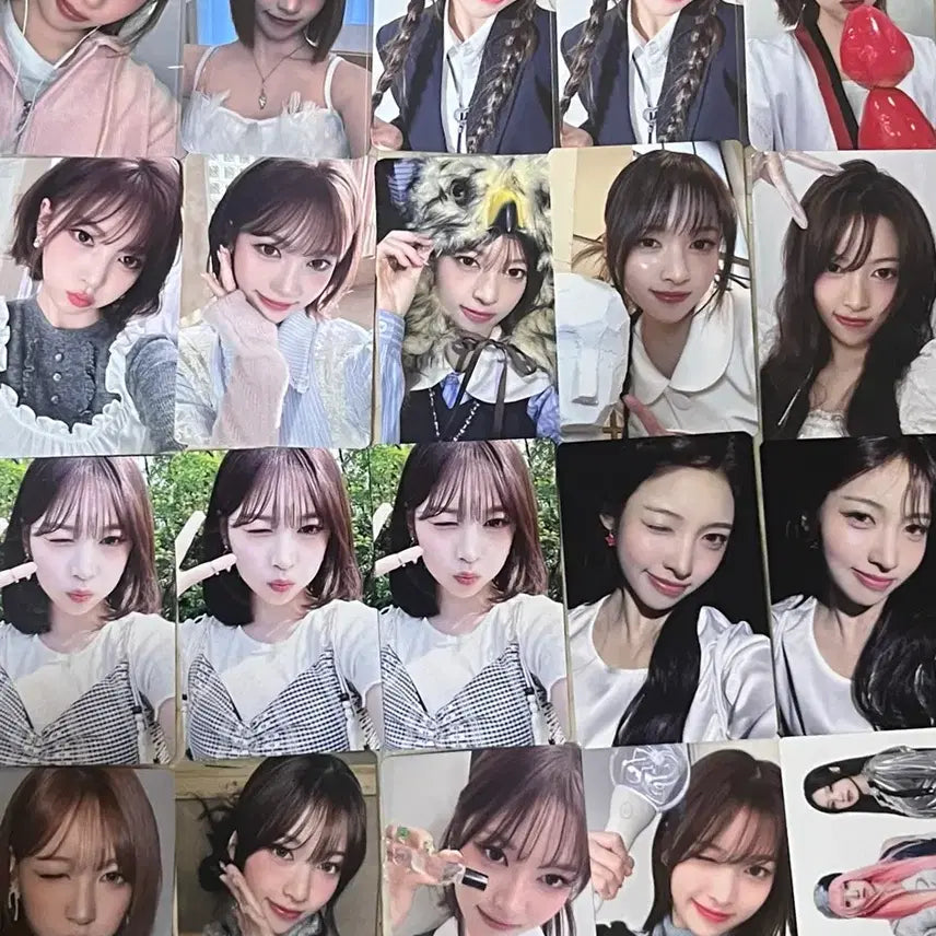 [BUNJANG] LeSserafim May Gongbang Lucky Draw Photocard Bundle Set / 일괄 리센느 메이 공방 포카 미공포 앨범 포카