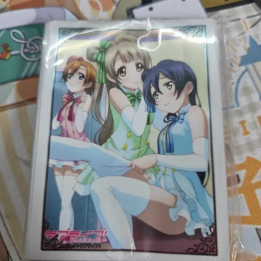 [BUNJANG] Love Live! Honoka Kotori Umi Card Game Sleeves (60 Count) / 러브라이브 뮤즈 호노카 코토리 우미 카드게임용 슬리브 60매