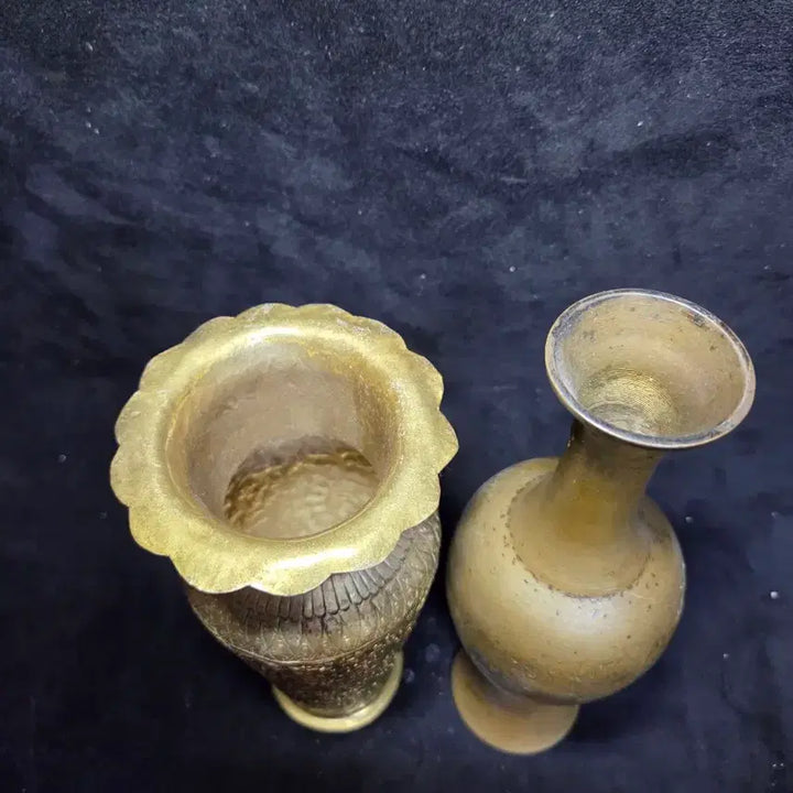[BUNJANG] Brass Vase Set (2 pcs) / 동 화병  (무료배송)