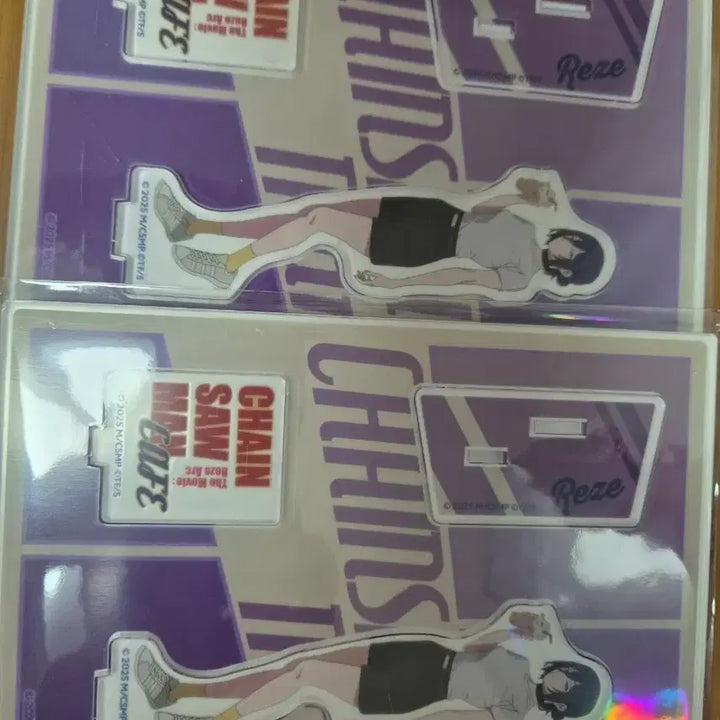 [BUNJANG] Chainsaw Man Cafe Limited Reze LD Acrylic Stand (Set of 2) / 체인소맨 카페 한정 레제 ld 아크릴스탠드 2개판매합니다