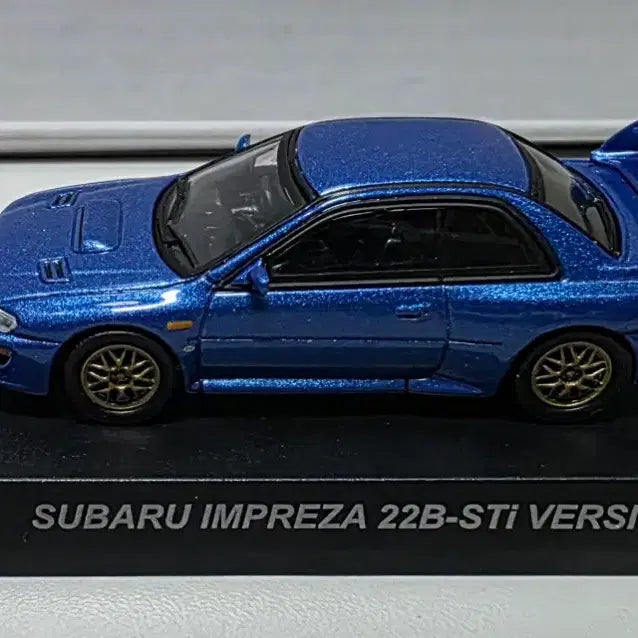 [BUNJANG] Kyosho 1/64 Subaru Impreza Diecast Model / 1/64 다이캐스트 교쇼 미니카북 스바루 임프레자